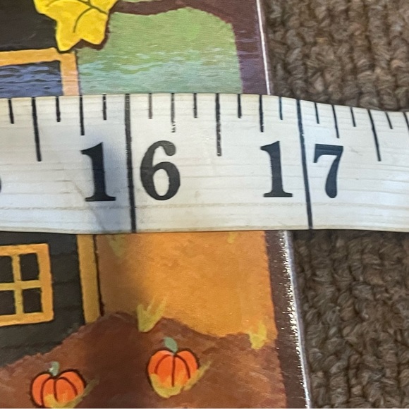 Vintage set of 4 large Cork backed Acorn Farms Medana Gabbard 11.25”x 16.3/4” - Picture 5 of 9